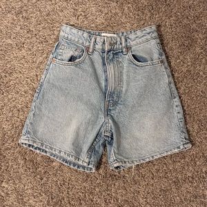 Zara jean shorts.
